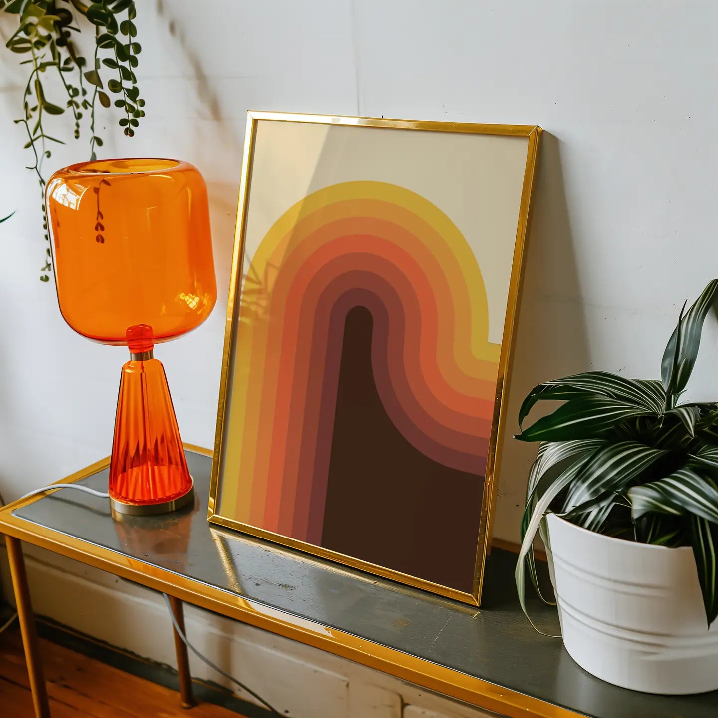 70's Wave Print