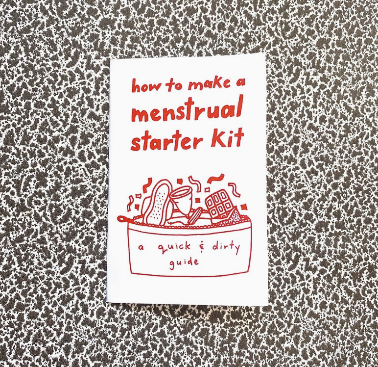 How To Make A Menstrual Starter Kit Zine