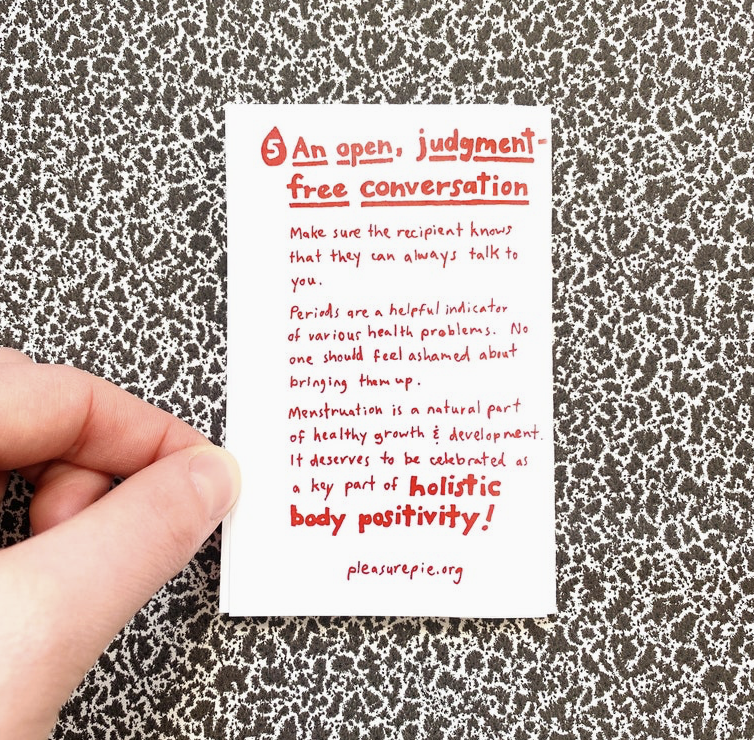 How To Make A Menstrual Starter Kit Zine