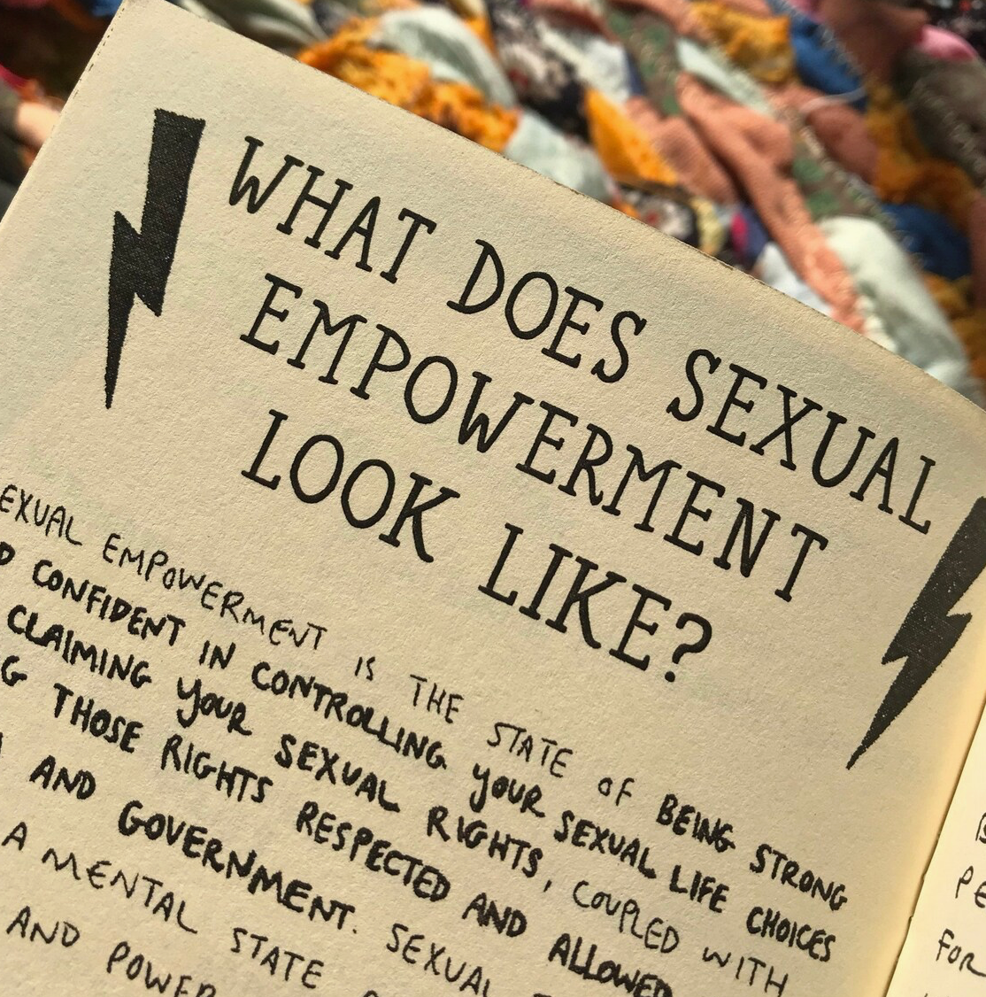 Sexual Freedom Activism Field Guide Zine