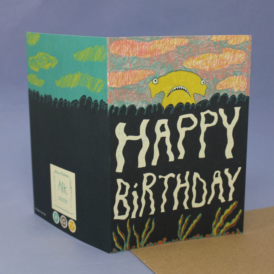 Happy Birthday Hammer Head Greetings Card