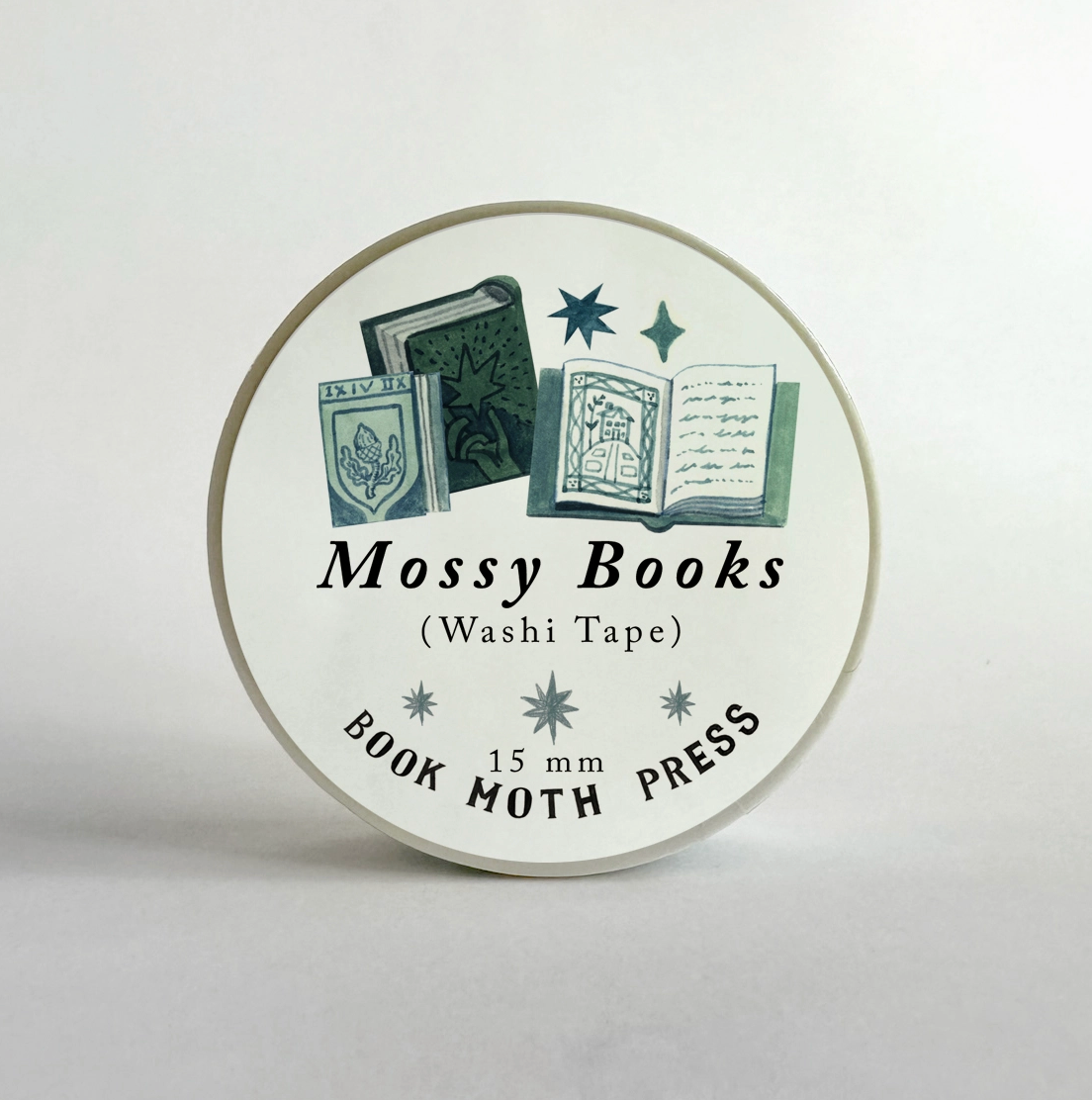 Mossy Books Washi Tape