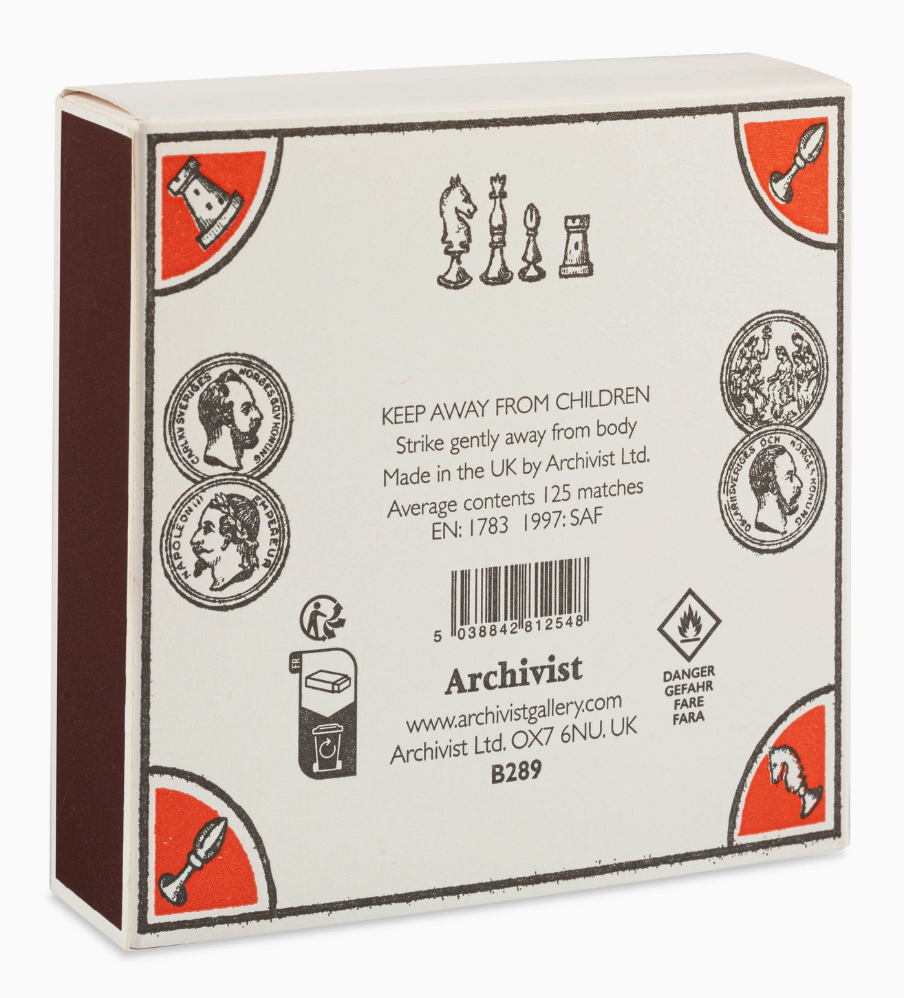 The Chess | Square - Safety Matches