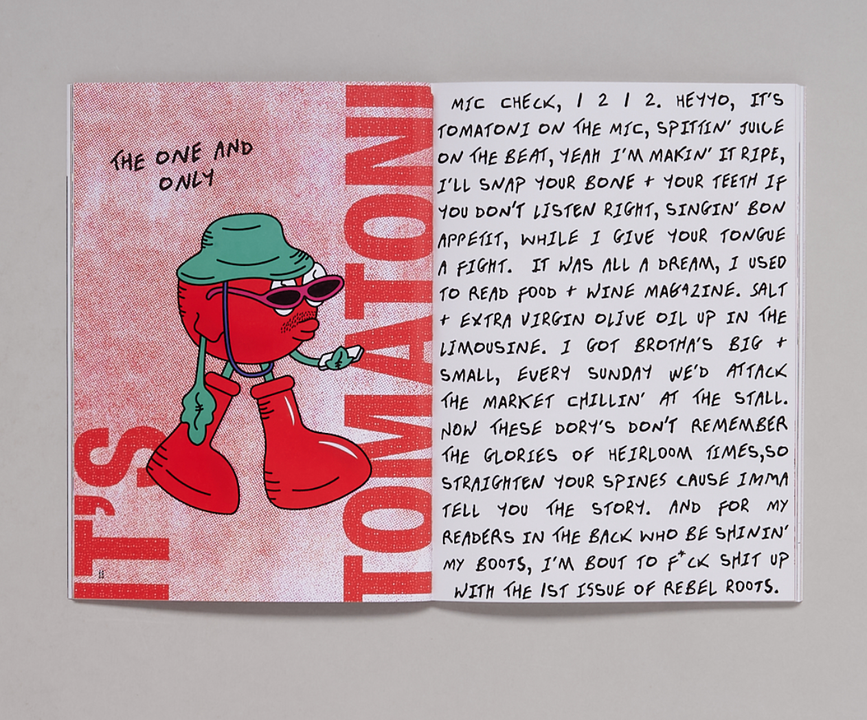 REBEL ROOTS MAGAZINE , Issue 1: The Tomato