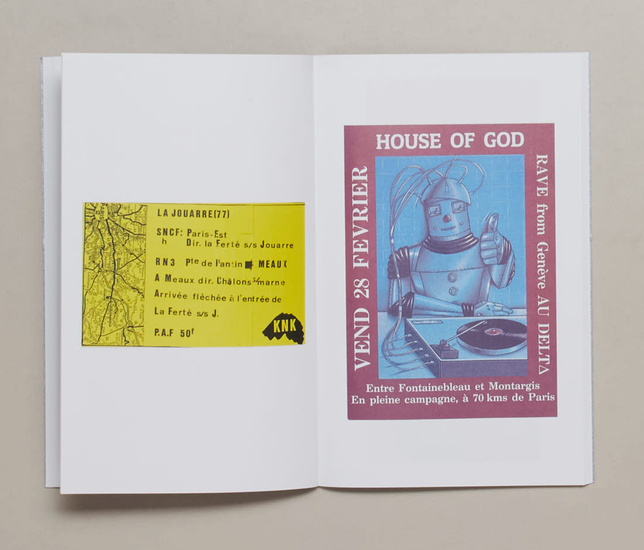 COLPA PRESS, Paris Rave Flyers 1991-1994