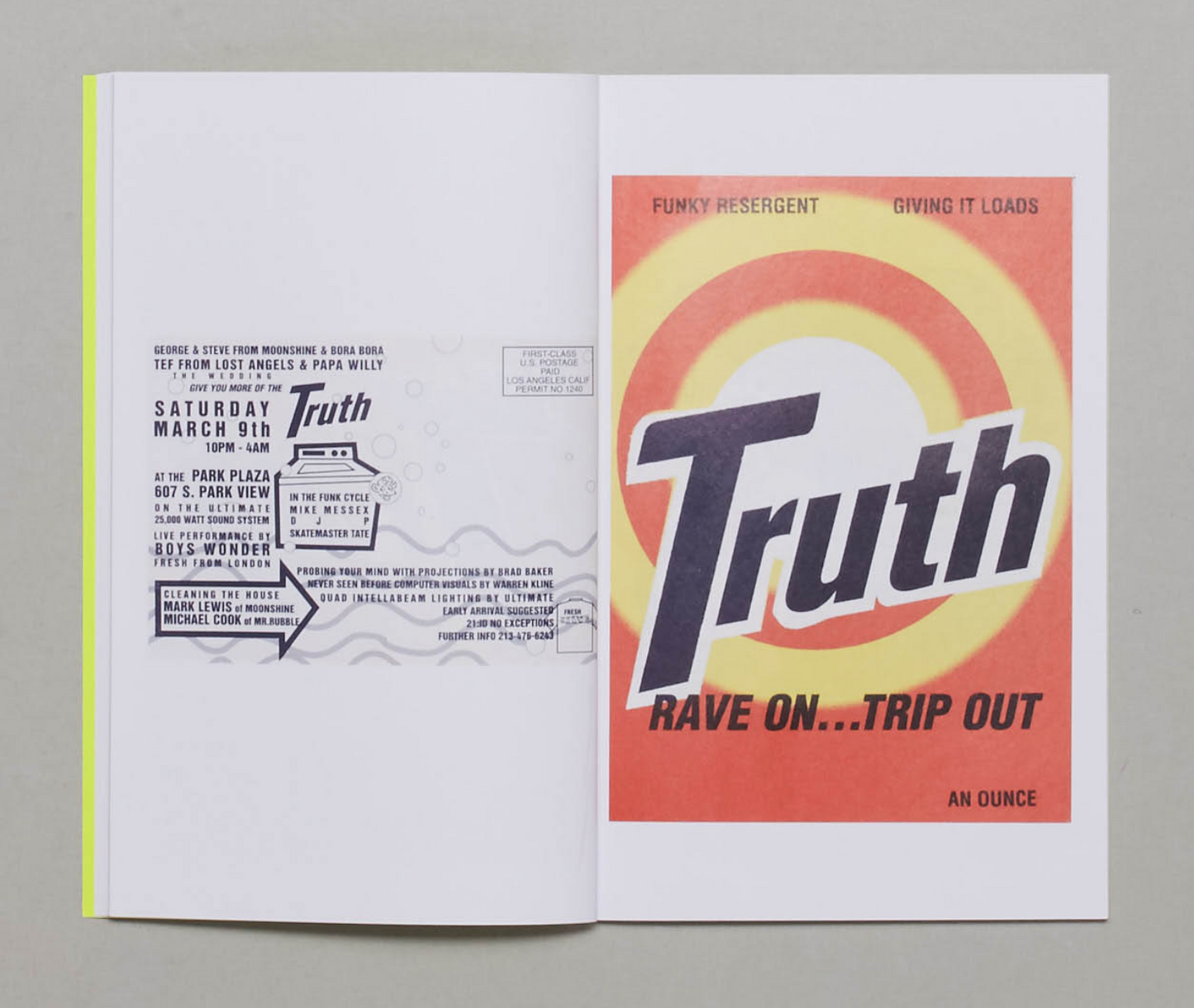VICTOR STAPF, LA Rave Flyers 1991-1994