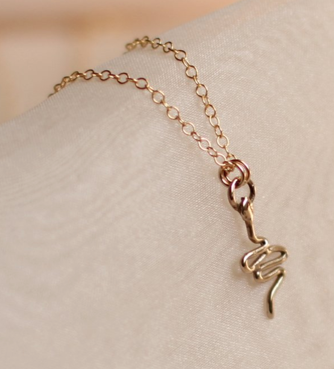 Mini Slither Pendant Necklace