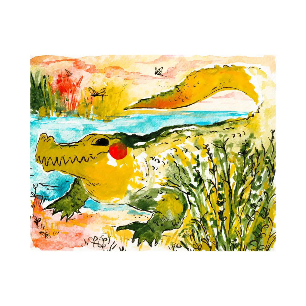 Print - "Alligator"